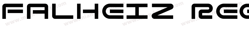 Falheiz Regular字体转换